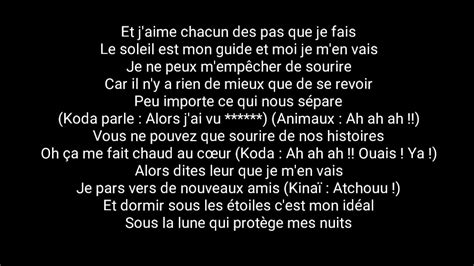 Je m'en vais lyrics [TOM BIRD]