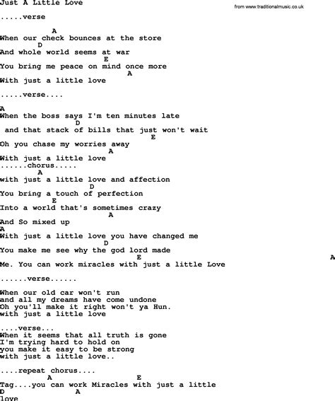 Just A Little Love lyrics [Colin James]