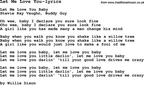 Let Me Love You lyrics [Dastic]