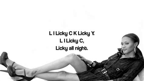 Licky lyrics [Shontelle]