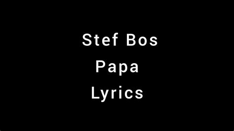 Liria lyrics [Stef Bos]