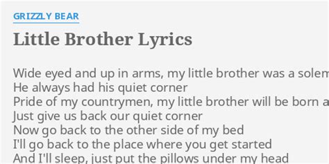 Little Brother lyrics [AJJ]