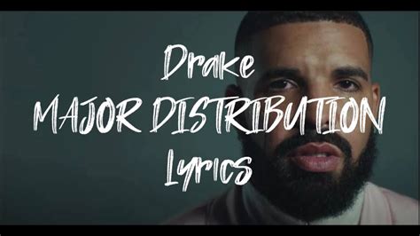 Major Distribution lyrics [Drake & 21 Savage]