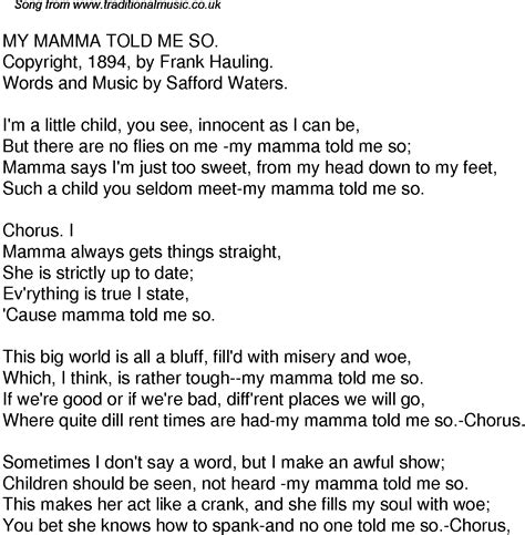 Mama lyrics [Evindi]