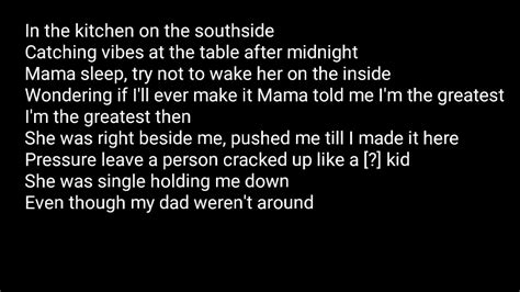 Mama lyrics [RAY BLK]