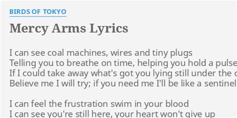 Mercy Arms lyrics [Birds of Tokyo]