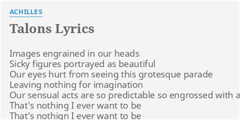 Mich lyrics [Talons]