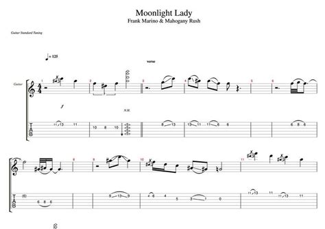 Moonlight Lady lyrics [Frank Marino & Mahogany Rush]