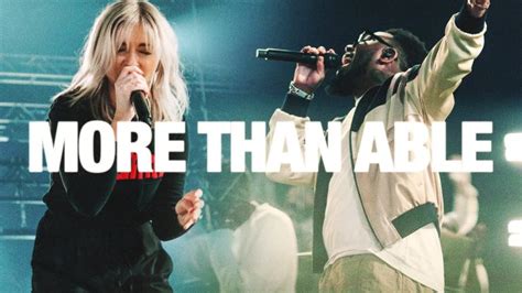 More Than Able lyrics [Elevation Worship & Maverick City Music]