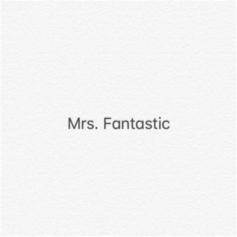 Mrs. Fantastic lyrics [Ray Goren]