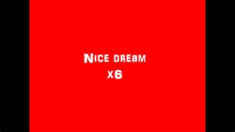 Nice Dream! lyrics [Sorour]