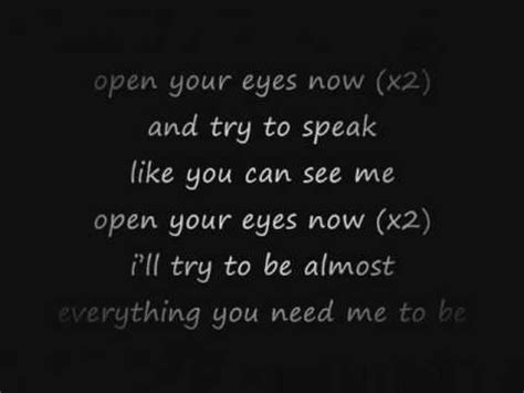 Open Your Eyes lyrics [Andrew Belle]