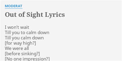 Out of Sight lyrics [Them]