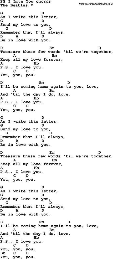 P.S. I Love You lyrics [Bette Midler]