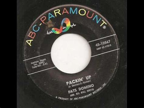 Packin' Up lyrics [Fats Domino]