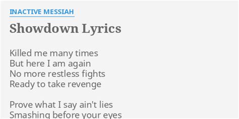 Pain lyrics [Inactive Messiah]