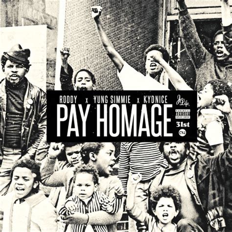 Pay Homage lyrics [Yung Trace]