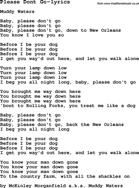 Please Don't Go lyrics [Emmy]
