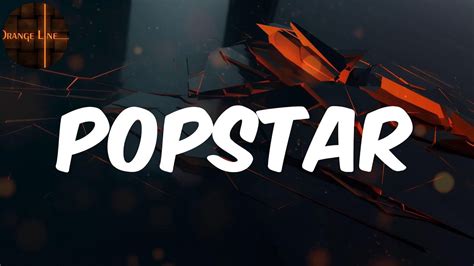 Popstar lyrics [Gothexx]