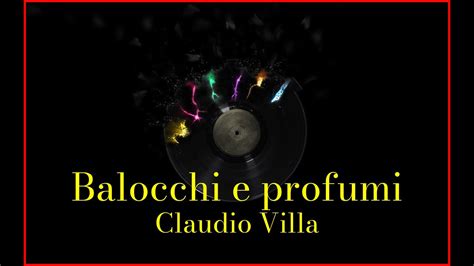 Profumi, Balocchi & Maritozzi lyrics [Renato Zero]