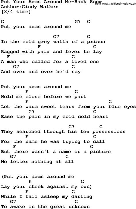 Put Your Arms Around Me lyrics [Sandy Posey]