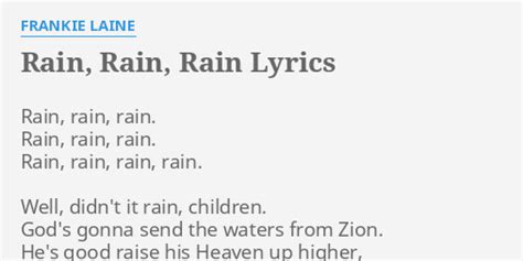 Rain Rain Rain Rain Rain Rain Rain lyrics [Stevie Pre]