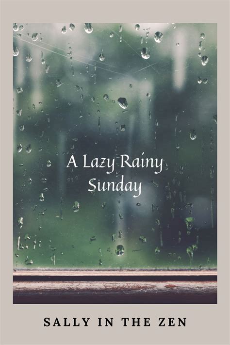 Rainy Sunday lyrics [Chris Nerger]
