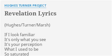 Revelation lyrics [Hughes Turner Project]