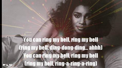 Ring My Bell lyrics [Anita Ward]