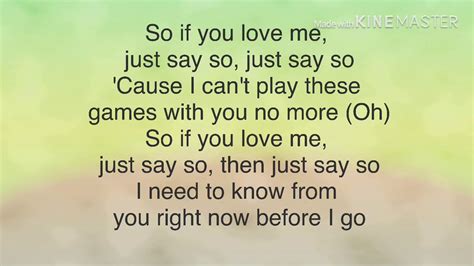 Say So lyrics [SBF]
