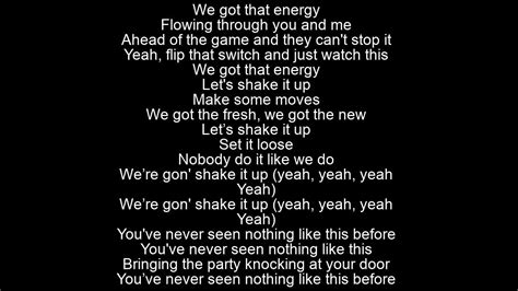 Shake It Up lyrics [Saint Middleton, UNSECRET & Plappert]