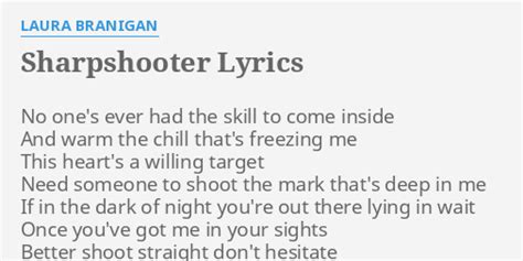 Sharpshooter lyrics [McCloud]