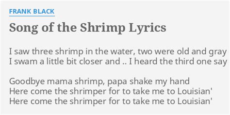 Shrimp Song lyrics [0rcXD]