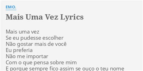 So mais uma vez [BONUS] lyrics [5laughter]