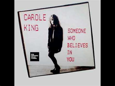 Someone Who Believes in You lyrics [Carole King]
