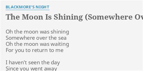 Somewhere Over the Sea lyrics [Blackmore's Night]