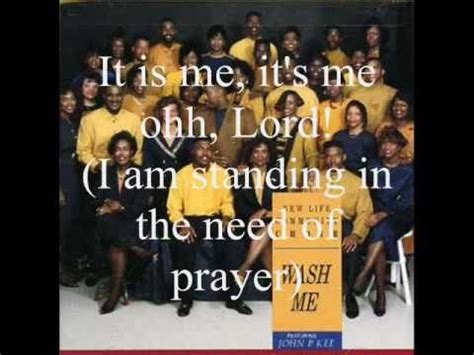 Standing In The Need lyrics [New Life Community Choir]