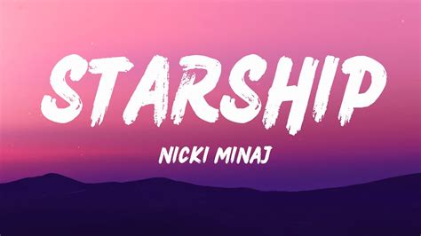 Starships lyrics [Overpade]