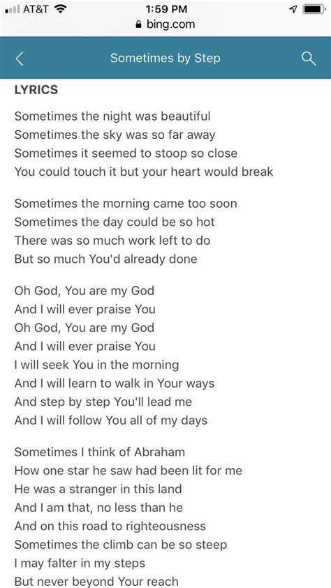 Step by Step lyrics [Rich Mullins]