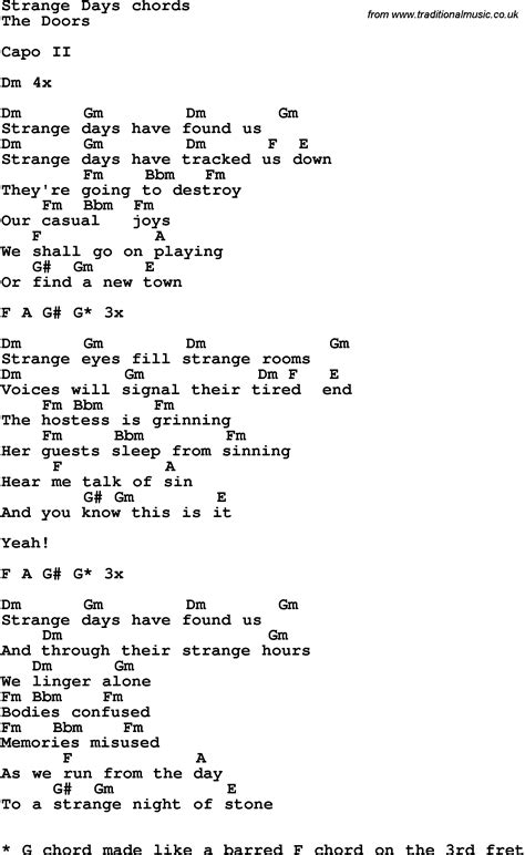 Strange Days lyrics [Prong]