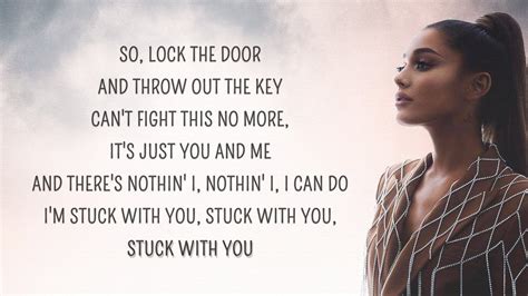 Stuck with U lyrics [Ariana Grande & Justin Bieber]