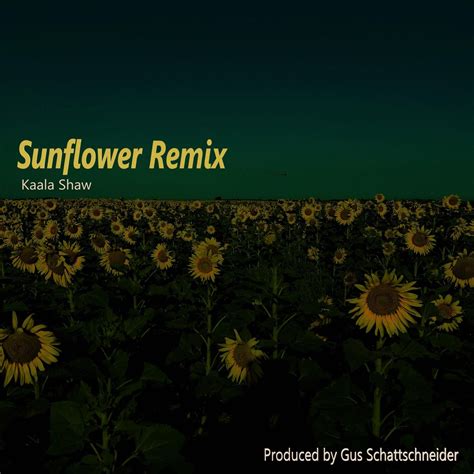 Sunflower lyrics [Kaala Shaw]