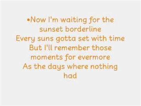 Sunset Borderline lyrics [Sandi Thom]