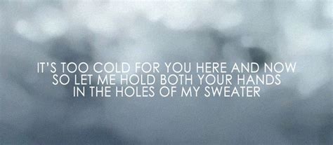 Sweaters// Don't Look At Me lyrics [ItsWeirdScience]