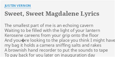 Sweet Magdeline lyrics [Will Hoge]