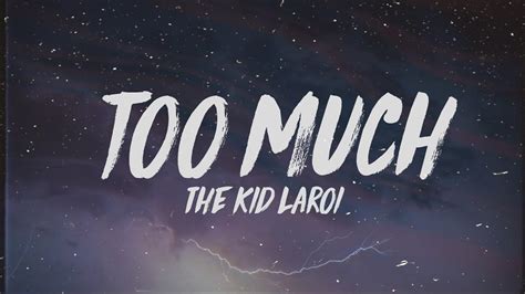 TOO BAD lyrics [The Kid LAROI]