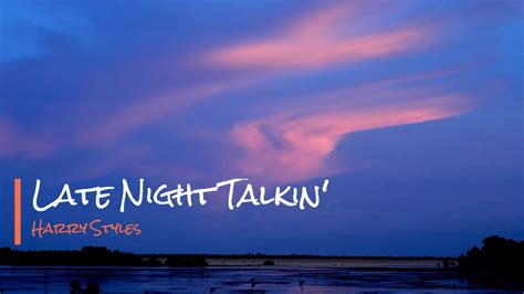 Talkin' to Me lyrics [Studio Late Night]