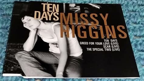 Ten days - live version lyrics [Missy Higgins]