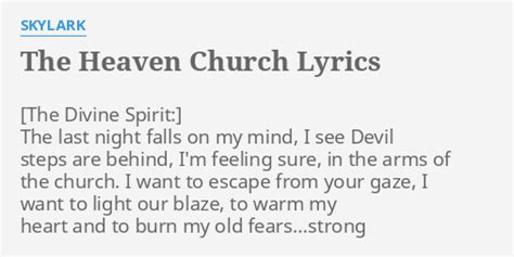 The Heaven Church lyrics [Skylark]