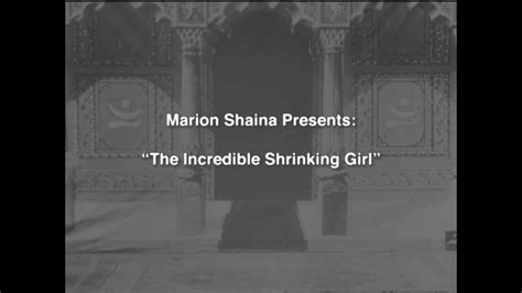 The Incredible Shrinking Girl lyrics [Marion Shaina]